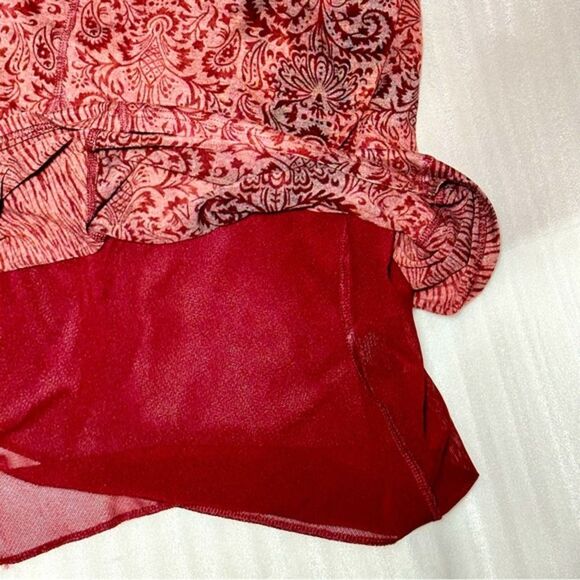 Vintage 90s Tribal A-Line Bias Skirt - Picture 4 of 5